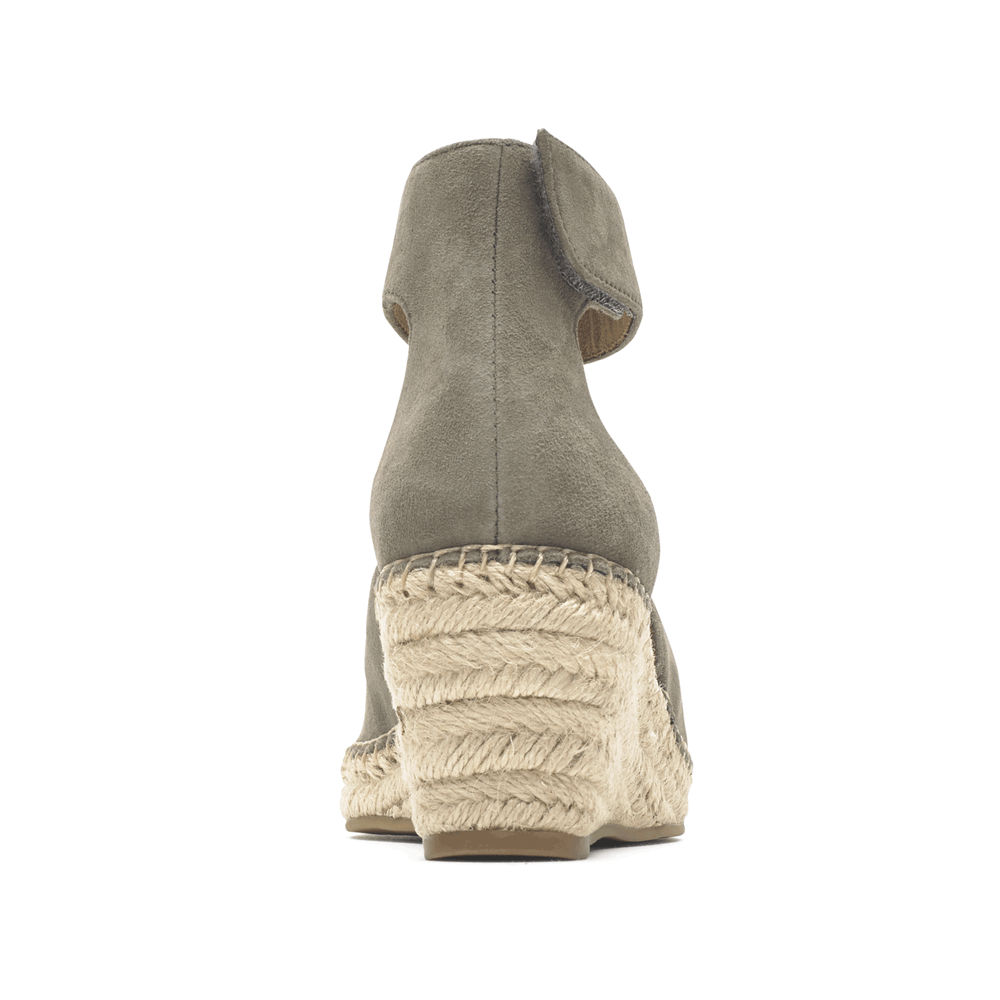 Rockport Sandaler Dame Grå - Marah Peep Toe Espadrille - PMYD52874